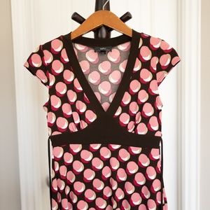 Womens Short Sleeve Tie Back shirt